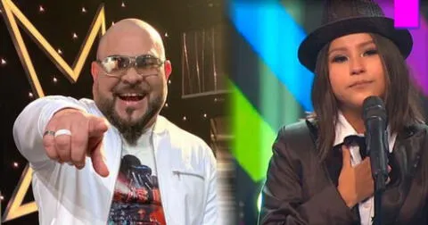 Ángel López e imitadora de ‘Laura Pausini’ cantan “Se fue” y sorprenden