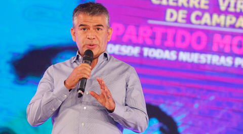 Julio Guzmán alcanzó el 2.26 % de votos en la primera vuelta de las Elecciones Generales 2021.