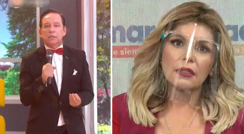 Itatí Cantoral quedó sorprendida con pregunta de Ricardo Rondón.