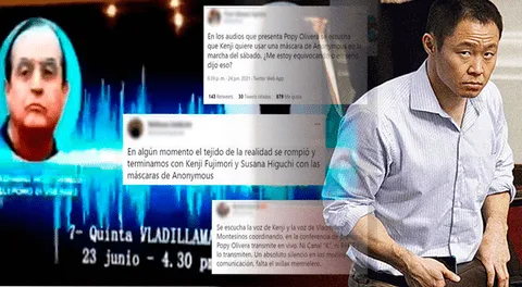 Usuarios señalan que la otra voz en los vladivideos sería de Kenji Fujimori.