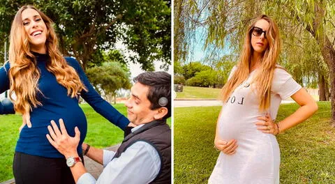 Daniela Camaiora ansiosa por dar a luz a su primer bebé.