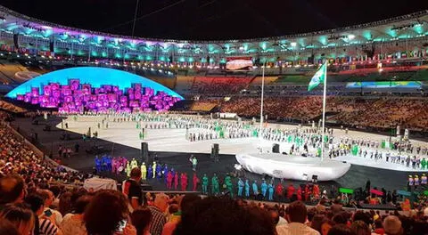 Inauguración de los Juegos Olímpicos Río 2016.