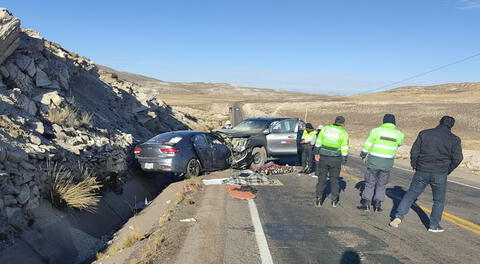 En el auto viajaba toda una familia. Fatal accidente en la carretera a Puno
