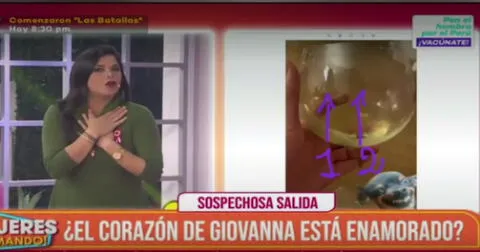 Giovanna vuelve a creer en el amor.