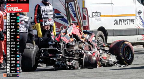 Lewis Hamilton ocasionó un accidente que pudo terminar en tragedia.