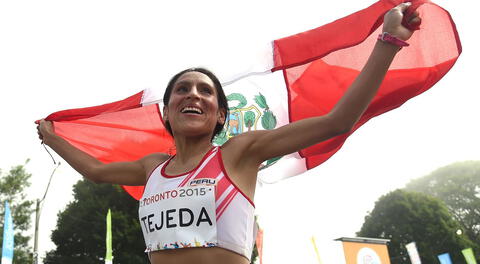 Gladys Tejeda va en busca de la medalla en Tokio 2020.