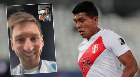 Raziel García, volante de la selección peruana, llamó la atención en las redes sociales.