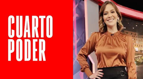 Tatiana Alemán se defiende de críticas por conducir Cuarto Poder.