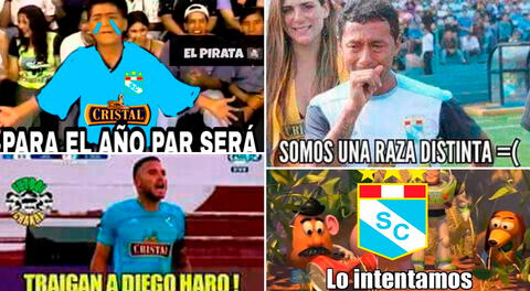 Sporting Cristal vs Peñarol: mira los memes de la derrota celeste.