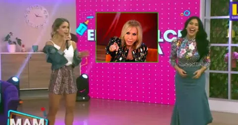 Michela estuvo de invitada en Mujeres al Mando para opinar de la situación legal de Laura Bozzo.