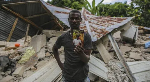 Hasta el momento el terremoto de magnitud de 7,2 que sacudió el suroeste de Haití va dejando 1.941 fallecidos y más de 9.000 heridos