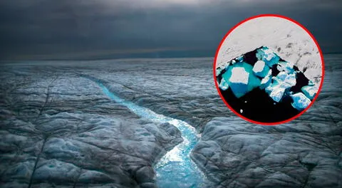 El derretimiento de la capa de hielo de Groenlandia es la segunda más grande del mundo después de la Antártida.