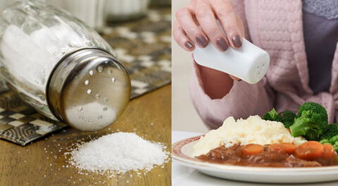 Conoce qué produce el consumo en exceso de sal en nuestro organismo.