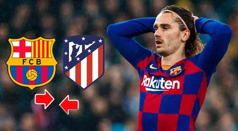 Antoine Griezmann en medio de una negociación entre el FC Barcelona y Atlético de Madrid.