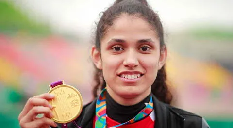 Angélica Espinoza le dio una alegría al Perú luego de ser ganar una medalla de oro en Tokio 2020.