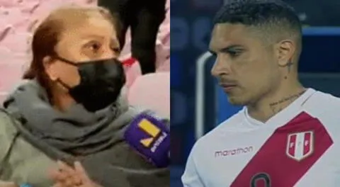 Petronila Gonzáles, madre de Paolo Guerrero, llegó al Estadio Nacional, y aprovechó en dar su opinión sobre el desempeño de su hijo.