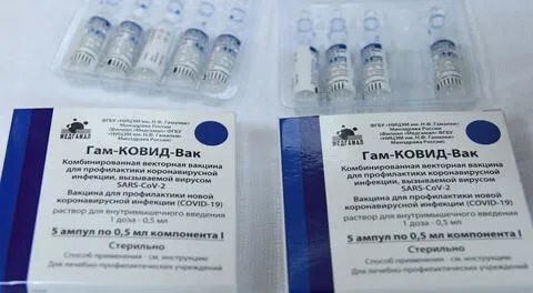 Vacuna rusa será producida en el Perú en el 2023.