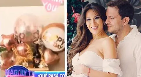 Esposo de Silvia Cornejo es ampayado dando cariñoso regalo a su expareja.