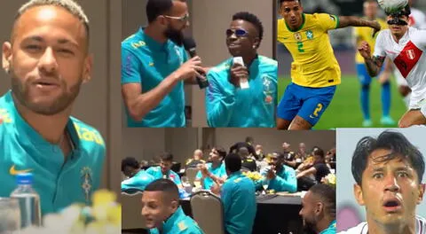 Concentración de Brasil fue puro festejo y canticos.