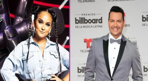 Daniela Darcourt emocionada por elogios de Víctor Manuelle.