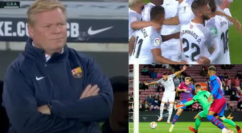 Barcelona se cae a pedazos: Granada lo ‘madrugó’ y Luis Abram celebró así el gol [VIDEO]