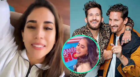 Melissa Paredes sigue luchando contra la COVID-19, pero no dejó de emocionarse al saber que Mau y Ricky compartieron el challenge que hizo de su canción.