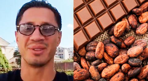 Gianluca Lapadula se hace viral por su saludo por el Día del Chocolate Peruano