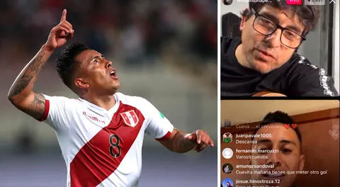 Christian Cueva se animó a realizar una transmisión a medianoche con el cantante William Luna.