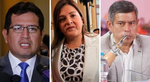 Roy Ventura, Karina Beteta y Luis Galarreta habrían sido beneficiados con maestrías pagadas con fondos públicos que provee la ONPE.