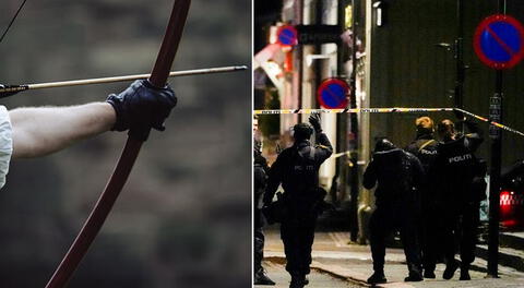 Hombre armado con un arco y flechas mató e hirió a varias personas en Noruega.