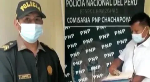 Policía encuentra pertenencias de un hombre y los devuelve de inmediato.