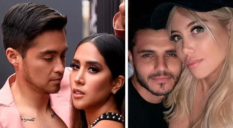 Melissa Paredes y Rodrigo Cuba fueron comparados con Wanda Nara y Mauro Icardi.