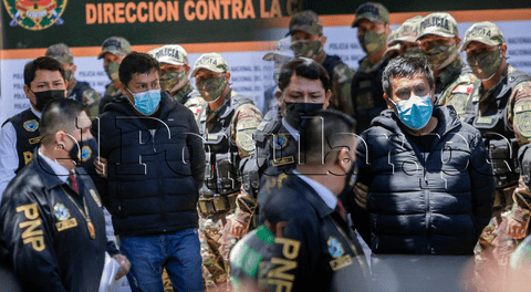 Elmer Cáceres Llica es detenido por integrar presunta organización criminal