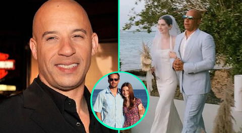 Vin Diesel acompañó a la hija de Paul Walker al altar.