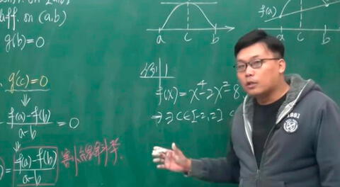 Changhsu cuenta con más de una década enseñando matemáticas.