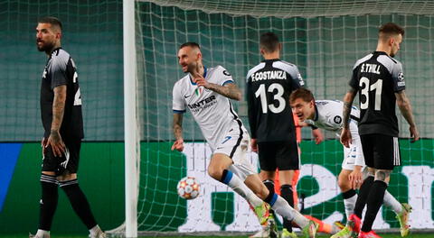 De los errores se aprende: Sheriff, con Gustavo Dulanto, se durmió e Inter de Milán puso el 2-0