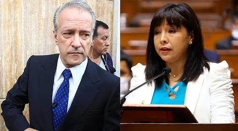 Congresista pide a Mirtha Vásquez que su presidente no la contradiga.