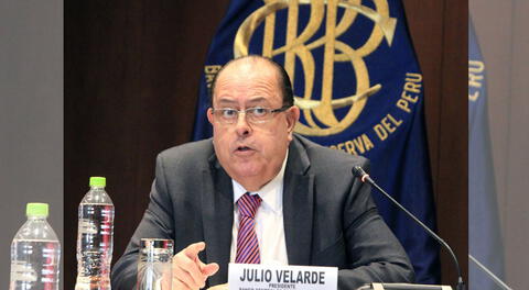 Julio Velarde, señaló que la economía en el 2020, año que inició la pandemia nuestra economía se contrajo en 11,1 %.