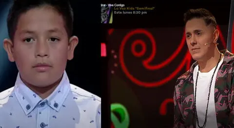 El cantante Joey Montana eligió a Stiven dándole el pase directo a la semifinal de La Voz Kids.