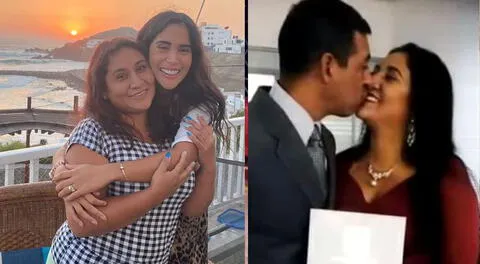 Mamá de Melissa Paredes estuvo con vecino cuando esposa estaba enferma y a punto de morir.