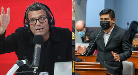 Christian Hudtwalcker insulta a Alex Flores, congresista de Perú Libre