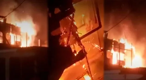 Incendio de grandes proporciones en Máncora acabó con la vida de tres niños