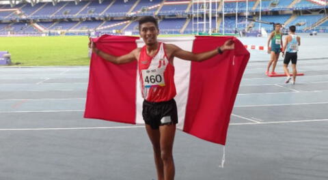 ¡Orgullo peruano! Julio Palomino gana la medalla de oro en Atletismo en Cali 2021