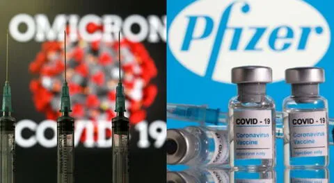 Vacuna Pfizer sería efectiva contra variante ómicron con tres dosis.