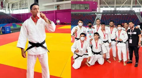 Said Palo participó de un torneo en la videna junto a otros judocas, y logró colocarse en el tercer puesto tras solo ocho meses de retomar sus entrenamientos.