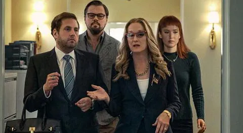 “No mires arriba” es la nueva película de Netflix con  Meryl Streep y Leonardo DiCaprio.