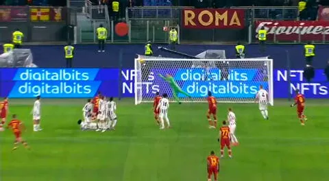 ¡Fantástico! Pellegrini marcó el gol de la fecha tras soberbio tiro libre para Roma 3-1 Juventus