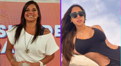 Giovanna Valcárcel se solidariza con Melissa Paredes tras entrevista.