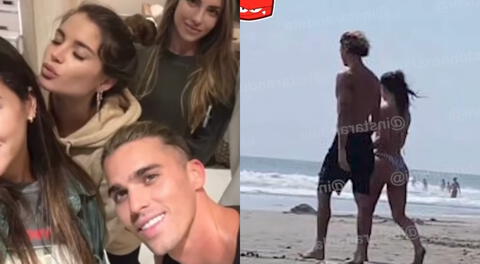 Instarandula compartió imágenes de Flavia Laos y Jay Alvarrez paseando juntos cerca al mar, y luego en una fiesta. ¡Uy!