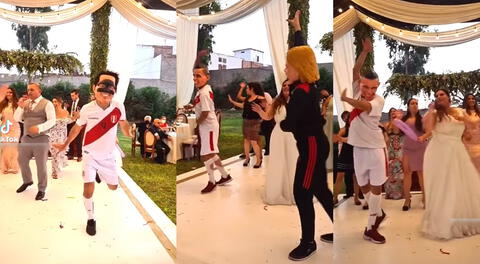 Divertido baile en boda al ritmo de Explosión de Iquitos se hizo viral en las redes sociales.